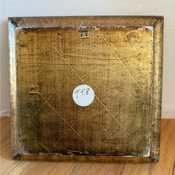 Antique Florentine Wall Picture Frame - Picture 6 of 12